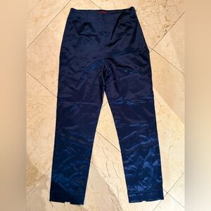 Sleek‎ Navy Satin Pants